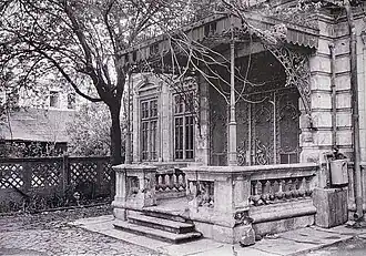 Intrarea Libertății no. 3, Bucharest, c.1900, demolished in the 1980s, unknown architect