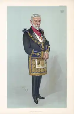 Caricature of Lord Amherst