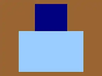 The distinguishing patch of the 60th Battalion (Victoria Rifles of Canada), CEF.
