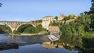 Rabastens on the River Tarn