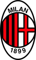 Milan logo used between 1986 and 1998