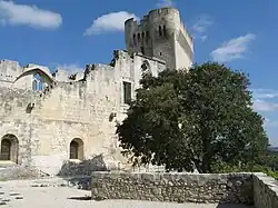 The Pons de l'Orme tower at Montmajour Abbey (14th century)