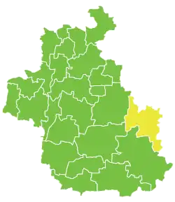 Location in Idlib Governorate