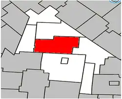 Location within Acton RCM