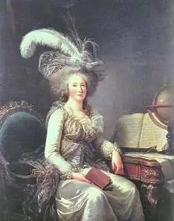 Portrait of Madame Élisabeth by Adélaïde Labille-Guiard