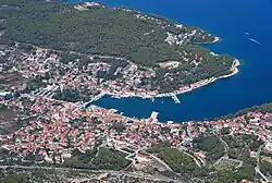 Aerial view of Jelsa