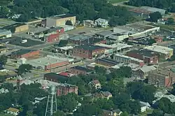 Aerial view of Herington (2013)