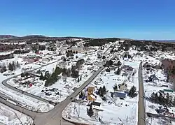 Aerial view of Saint-Louis-du-Ha! Ha!