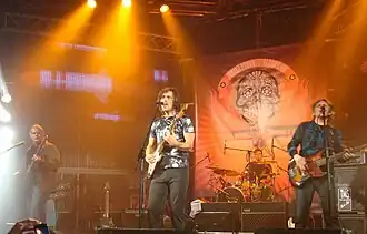 Jurica Pađen & Aerodrom performing in Zagreb in 2009