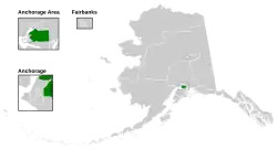 Map of the district
