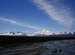 View of Alaska Range from Denali State Park