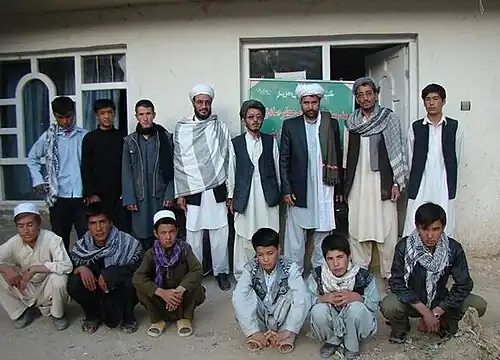 Hazara men in Ghazni Province