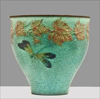 Glass casting work by Albert-Louis Dammouse