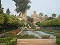 Garden of the King's Alcazar in Córdoba