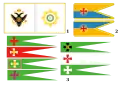 flags of the Black Sea Cossack host