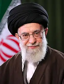 Head shot of Khamenei