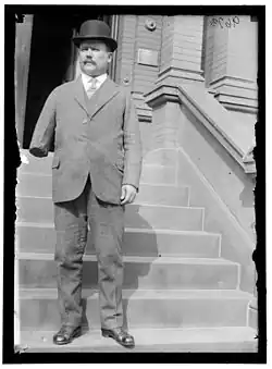 President Álvaro Obregón, who staged elaborate centennial commemorations of Iturbide in 1921.