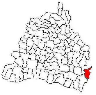 Location in Dolj County