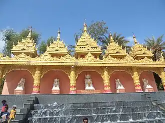 Amazing monuments in the Global Vipassana Pagoda