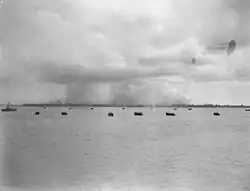 The situation prior to the Australian landings in Labuan.