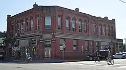 Cornerside record store.