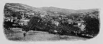A general view of Ancy, at the beginning of the 20th century