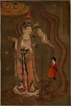 Tang dynasty painting from Dunhuang.