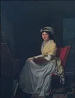 Portrait de Constance Charpentier Huile sur toile, c. 1800