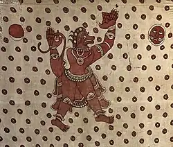 Image 32Ancient Ceremonial Temple or Clan Flag from Sri Lanka. Couresty of the Wovensouls Colllection (from Culture of Sri Lanka)