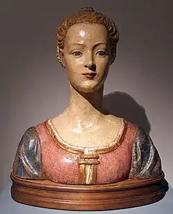 Portrait Bust of a Young Woman (c. 1460–1465)