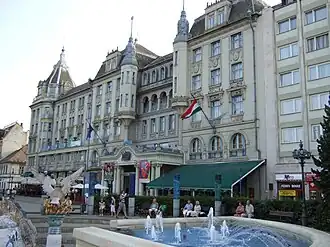 The hotel in 2008