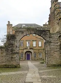 Medieval archway to the Choristers School