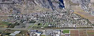Ardon village from Nendaz