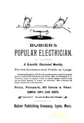 1893 Ad for Bubier's Popular Electrician