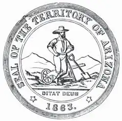 Seal of Territory of Arizona (1864–1890)