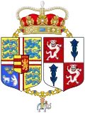 Arms as Princess Alexandra (1995–2005).
