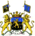 Coat of arms of the Norman et d'Audenhove family.