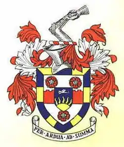 Coat of arms of Beddington and Wallington Borough Council granted in 1937