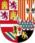 Royal arms of Habsburg Spain