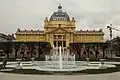 Art Pavilion as seen from King Tomislav Square