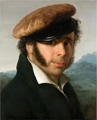 36. Giovanni Carnovali, Ritratto di Pietro Ronzoni, 1825