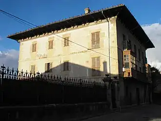 Mora's family large house.