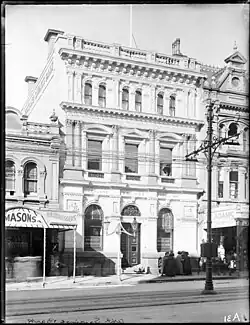 Auckland Savings Bank building, circa 1910
