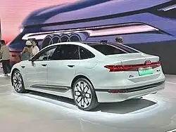 Audi A6L e-tron rear