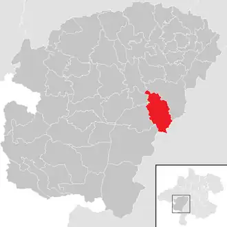 Location in the district