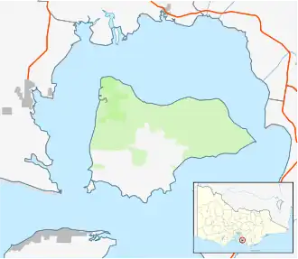 Elizabeth Island is located in French Island