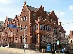 B. F. Jones House, built from 1908 to 1910, at 808 Ridge Avenue.