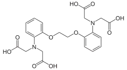 Skeletal formula of BAPTA