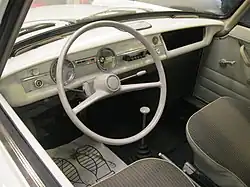 BMW 700 interior