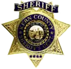 Badge of the Kern County Sheriff